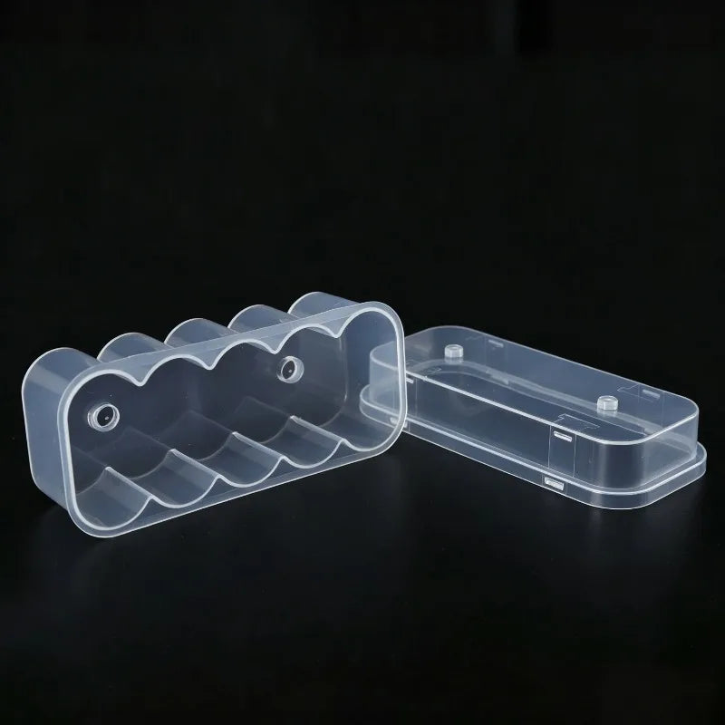 3/5/7/10Ml Vial Storage Case Mini Transparent Peptide Storage Case Vial Stackable Refrigerator Storage Box for Lab & Home Use
