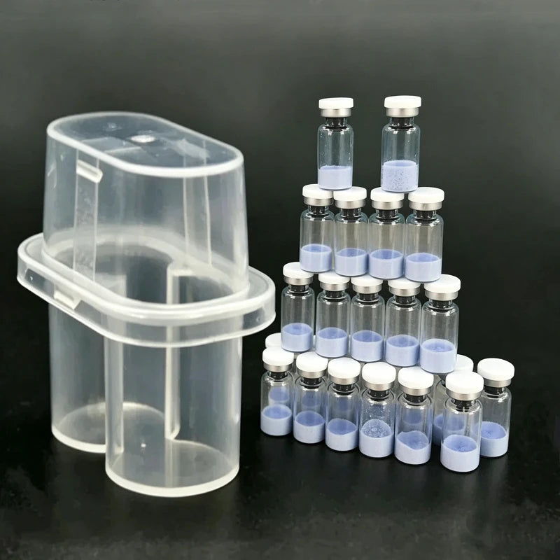 10PCS Mini Vial Case 3Ml Peptide Storage Box Injection Vial Holder Peptide Freezer Storage Case Refrigerator Peptide Container