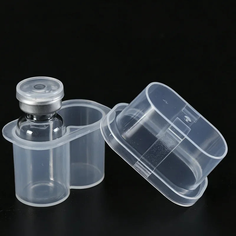 10PCS Mini Vial Case 3Ml Peptide Storage Box Injection Vial Holder Peptide Freezer Storage Case Refrigerator Peptide Container